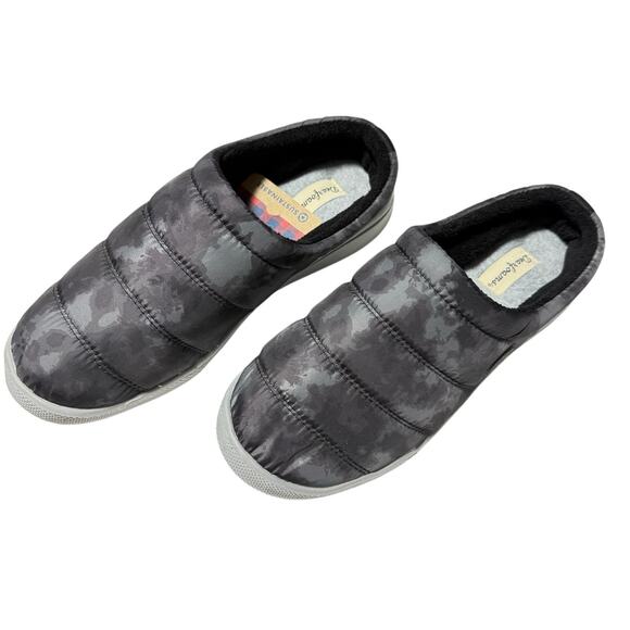 Dearfoams Slippers Women Kendra Sport Lounge Camouflage Mule Multicolor /L- 9-10 - Picture 10 of 13